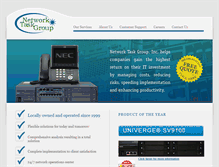 Tablet Screenshot of networktaskgroup.com